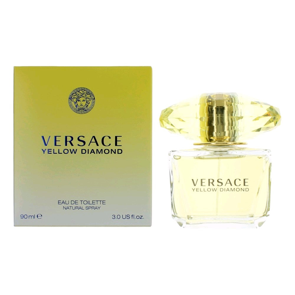 Photo of Versace Yellow Diamond by Versace, 3 oz EDT Spray for Women